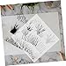 UTHCLO 4pcs Reusable Painting Stencils Art Templates for Crafts Projects Home Decor Scrapbooking for All Skill Levels Creativity Hands Ability