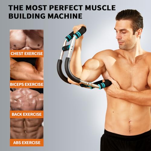 Image of HOTWAVE Twister Arm Trainer,Chest Workout Equipment,Portable Home Equipment | Adjustable Chest Trainer for Upper Body. Forearm, Triceps & Chest Workout. Self-Use or Gift. For Men & Women.