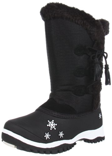 Baffin Cadee Snow Boot (Little Kid),Black,11 M US Little Kid