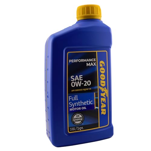 Aceite sintético para motor SAE 0W-20 Goodyear 1 Quart miniatura 1