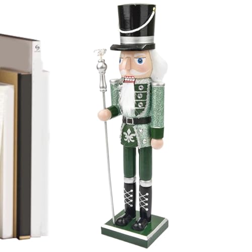 SVCEQZE Weihnachts Nussknacker Figuren, Weihnachtsdekoration...
