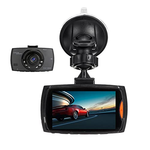 Dash Camera for Cars, Paddsun 1080P Front and Rear Car Dash Camera Car DVR Dash Cam Vehicle Video Recorder Camera with G-Sensor Night Vision Motion Activated/Detection, Microphone, Loop Recording, FHD