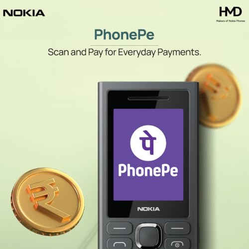 Nokia 300 चार्ज 2G कीपैड मोबाइल फोन|3700 mAh की बैटरी | रिवर्स चार्जिंग | 4-इन-1 चार्जिंग केबल | मजबूत मशाल | PhonePe UPI |1‑वर्ष की रिप्लेसमेंट गारंटी |टाइप-सी चार्जिंग | काला - Image 6
