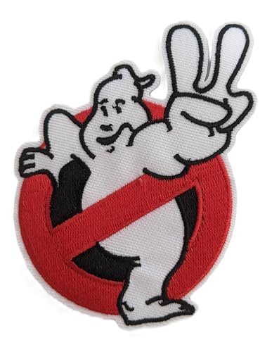 Ghost Hunter Embroidered Iron on Patch 3 x 4 inches