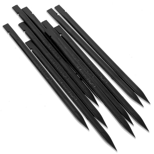 30 Pieces Black Plastic Pry Tool Antistatic Spudger Mobile Cell Phone Repair Tools Kit Black Spudger Tool Electronics Pry Tools for Laptop Electronics Smartphone Unmanned Aerial Vehicle Repairing
