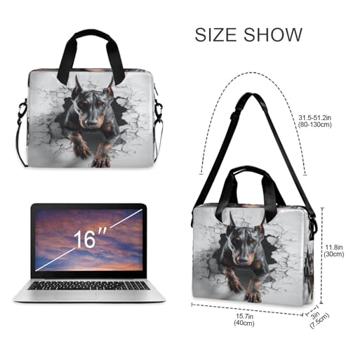 Bolso de mano portátil para laptop de 15.6 pulgadas miniatura 5