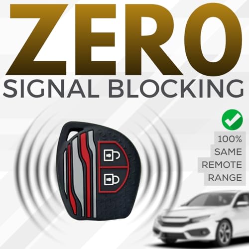 Image of KEYCEPT Tristar Key Cover for Suzuki Swift, Dzire, Ertiga, Baleno, Grand Vitara, Celerio, WagonR, Brezza, Scross, Fronx, Jimny, Ignis 2 Button Remote Key. (Black)