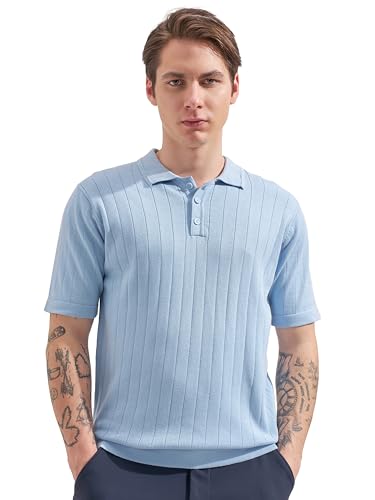 Image of Highlander Men's Polo Tshirt | Flat Knit | Regular Fit | Polo T-Shirt for Man