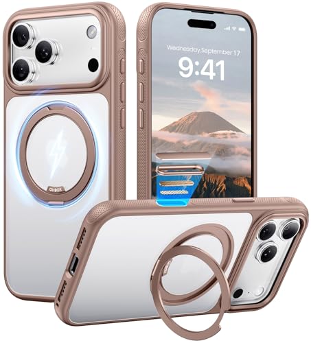 Image of iPhone 17 Pro Max Case with Stand for Women /Men, Strong Magnetic for iPhone