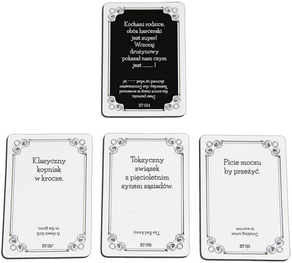 The Screwed Karty Dentelmenw Epizod 3 Polska Gra Karciana Planszowa Imprezowa Board Game Po Polsku - Image 2
