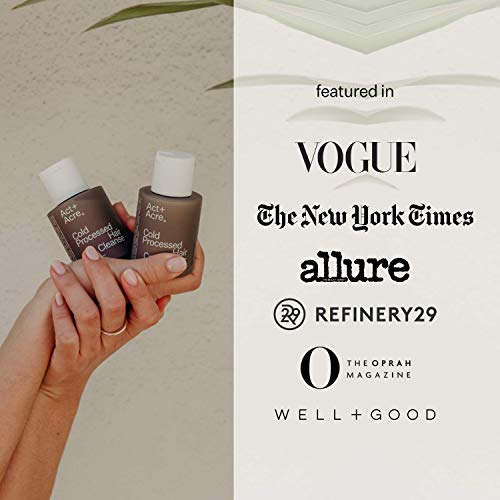 Act+ Acre Cold Processed 1% Vitamin B-5 Fine Hair Conditioner - Sulfate Free Conditioner Hair Treatment With Amaranth And Moringa Oil For Moisture, Elasticity And Shine (3 Fluid Ounces) #TOP5