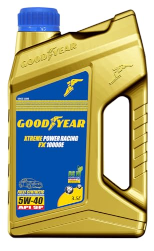Image of GOODYEAR 3.5 Ltrs 5W40 API SP Xtreme Power Racing FX 10000E Fully Synthetic Engine Oil | High Performance Engine Oil For Car Petrol & Diesel Vehicle Engines | For Engine Longetivity