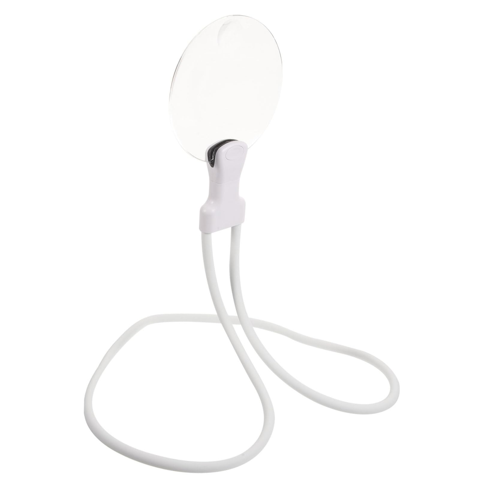 Beaupretty Hands Magnifying Tool Flexible Tube Magnifier for Reading for Seniors and Durable and Design for Embroidery Sewing and Close Inspection