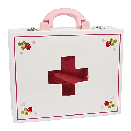 small foot Arztkoffer aus robustem Holz mit viel Zubehör, 22-teiliges Set...