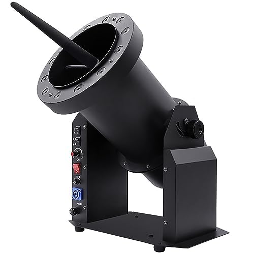 FAXIOAWA Máquina de Nieve Mejorada de 2000 W con 12 Luces LED RGB, con Dos Controles remotos, producción de Escenario de Grado Profesional, Navidad, Halloween, Fiestas, Bodas y escenarios de DJ