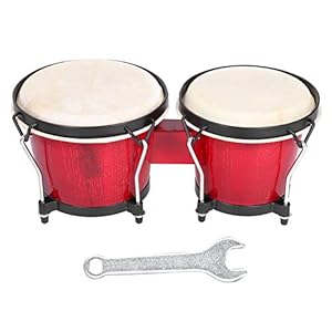Pangdingk Schoolseizoen Exquise en Stijlvolle Houten Bongos, Durablle om Exquise en Elegant Verfijnd Productiepercussie…