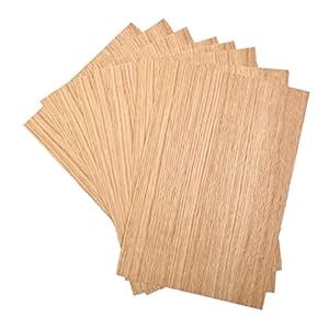 Kontrasti Semifiammato Eichenfurnier 8 Blatt 0,5 mm