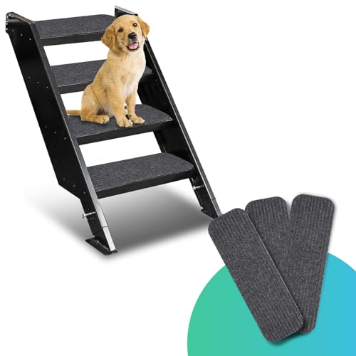 ESUDNT RV Step Covers 3 Pack 19'x7' Camper Step Cover, RV Stair Covers, RV Step Rug, RV Step Carpet, Compatible with Lippert|MORryde Step