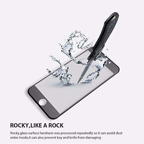Image of STP FEEL [2 Pack Military Grade Premium Tempered Glass For iPhone 6 Plus /iPhone 6s Plus (5.5 Inch) Edge to Edge Super Tough 9H Hardness Screen Protector Guard with Easy Installation Kit