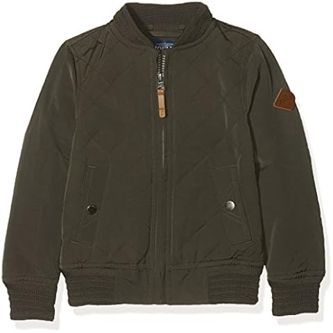 Joules Boys' Halton Jacket in Green Cover