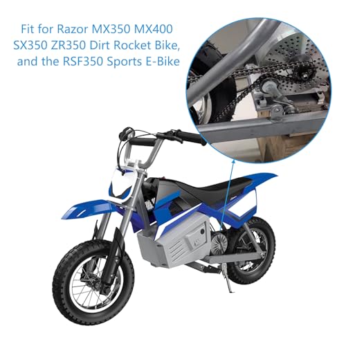 Image of EOPOAYI MX350 Chain Tensioner Adjuster Replacement for Razor MX400 SX350 ZR350 Dirt Rocket Bike RSF350 Pocket Mod Electric Scooter Moped Heavy Duty Parts with Master Links