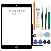 Amazon | ブラック タッチパネル交換用 10.2インチ 2021 iPad 第9世代