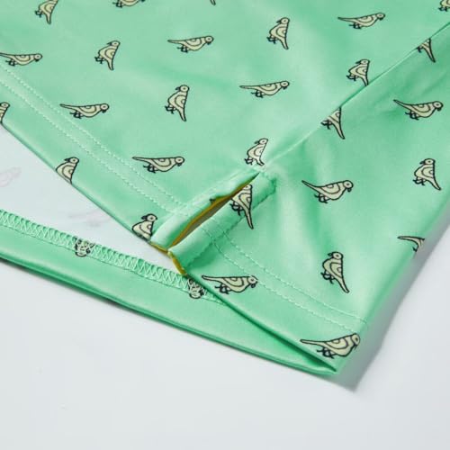 Golf Shirts for Men Dry Fit Performance Print Short Sleeve Moisture Wicking Golf Polo Shirts3