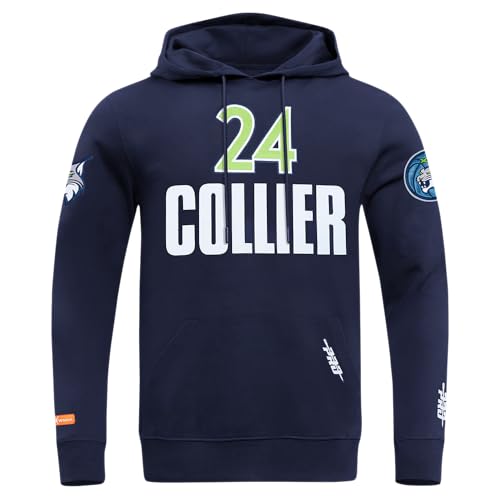 Image of Pro Standard Mens WNBA Minnesota Lynx Classic Player Name And Number Pull Over Hoodie