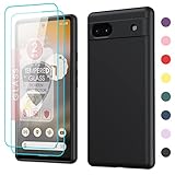 iPhone se Case, iPhone 5s Case, iPhone 5 Case with Tempered Glass Screen Protector [2 Pack], LeYi Silicone Shockproof Crystal Clear Hard PC Full-Body Slim Protective Phone Cases for iPhone 5/5s/se/se2