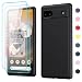 iPhone se Case, iPhone 5s Case, iPhone 5 Case with Tempered Glass Screen Protector [2 Pack], LeYi Silicone Shockproof Crystal Clear Hard PC Full-Body Slim Protective Phone Cases for iPhone 5/5s/se/se2