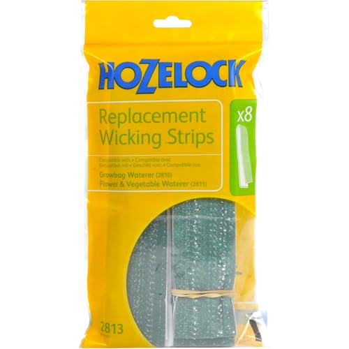 Hozelock Replacement Capillary Mat Set for Growbag & Flower Waterer Ensures Consistent Moisture for Plants – 8 Mats, Compatible with Growbag Waterer (2810) & Easy Plant 3in1 (2811)
