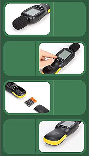 NKTJFUR Decibel Meter Noise Meter Multi-Function Detectie Decibel Meter Noise Tester Huishoudelijke Geluid… - Image 5