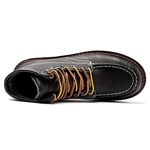 Image of Work Boots for Men - 6 Inch Wedge Soft Toe Mens Work Boots, Waterproof Construction Work Shoes