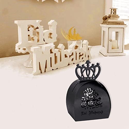 Décoration Ramadan : 50 boîtes Eid Mubarak pour bonbons