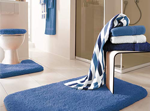 Opal Bath Rug Urinal Mat Colour: Red