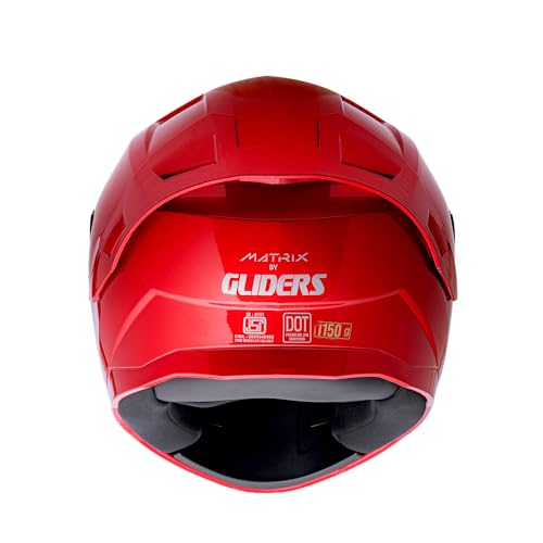Image of Gliders Vortex DX Flip-Up Full Face Helmet with Spoiler with Clear Visor