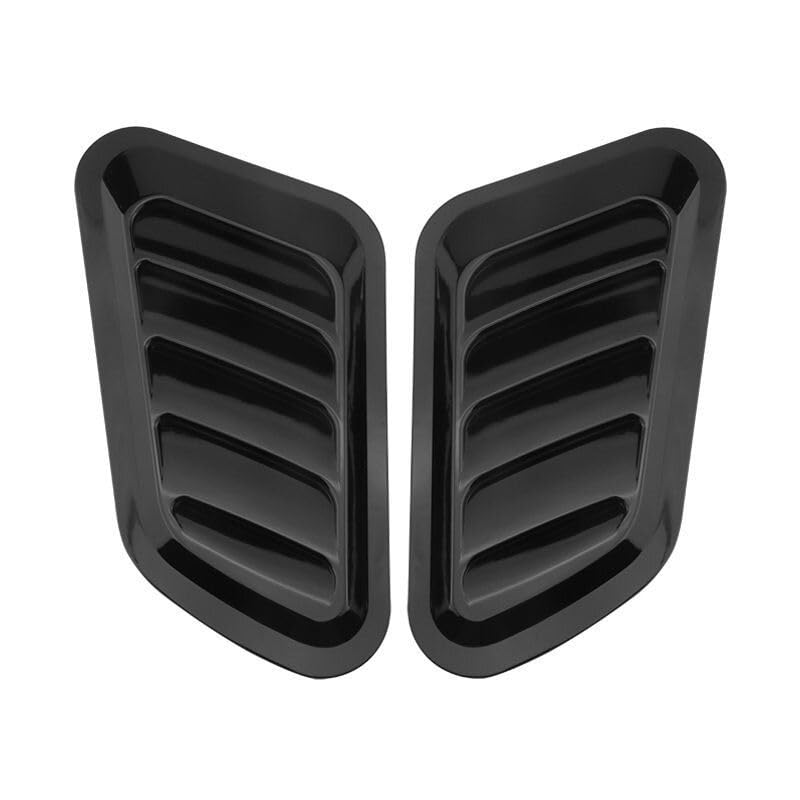 Rejillas de aire para Ford Focus MK1 MK2 MK3 MK4 tuning en ABS negro, 2 unidades
