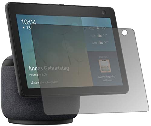 I Sichtschutz-Folie matt kompatibel mit Amazon Echo Show 10 (3. Generation) Blickschutzfolie Display-Schutzfolie Privacy-Filter