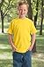 Youth Heavyweight Blend Tee, Yellow, M
