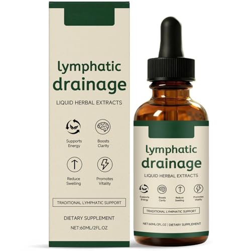 Lymphatic Drainage Drops Lymphatic Drainage Supplement to Promote Overall Health 60ml