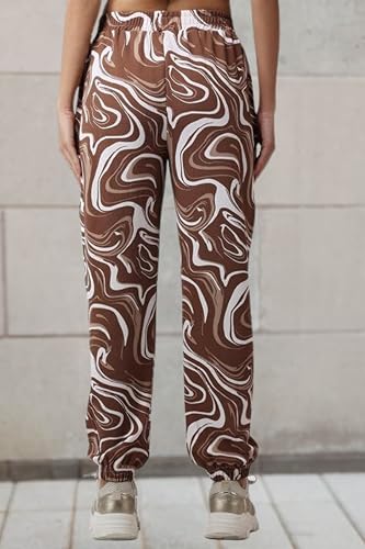 Image of POPWINGS Casual Printed Joggers for Women || Stylish Western Women Joggers for Summer || Pull-On Women Joggers Pants || Women Joggers for Summer