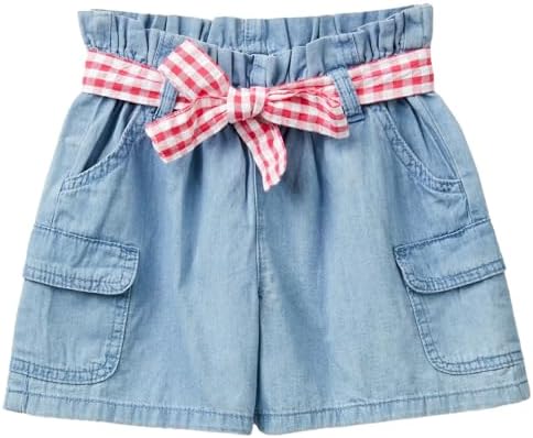 United Colors of Benetton Girls and Girl's Short + Belt 4dhjg901x