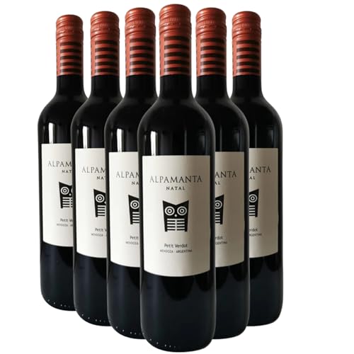 Alpamanta Mendoza Petit Verdot Natal tinto 2017 - Argentina - Variedades de uva Petit Verdot - 12x75cl