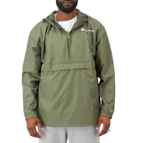 Image of Champion Men's Jacket, Stadium Full-zip Jacket, Wind Resistant, Water Resistant Jacket for Men