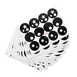 Autocollant de fête - idéal pour une utilisation à la maison ou à l'école maternelle, ces autocollants offrent un moyen organisé pour les enfants, autocollants pour les yeux