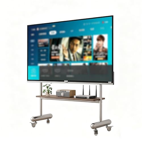 Soporte para TV con ruedas para TVs 43-75 pulgadas miniatura 1