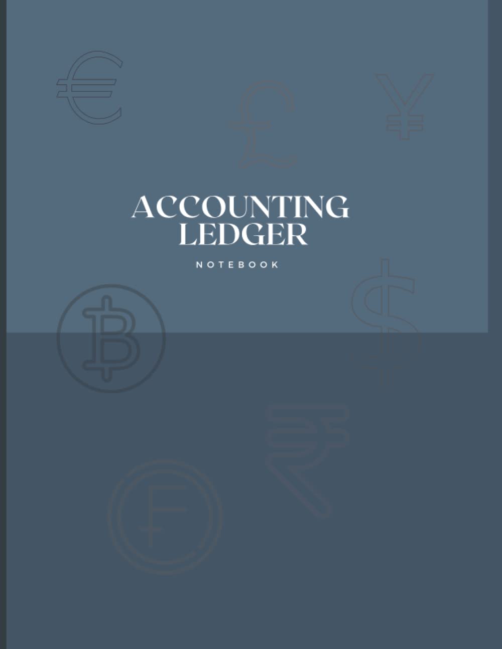 Accounting Ledger Book 3 Column: Journal for Tracking Money, Expenses, Deposits & Balance