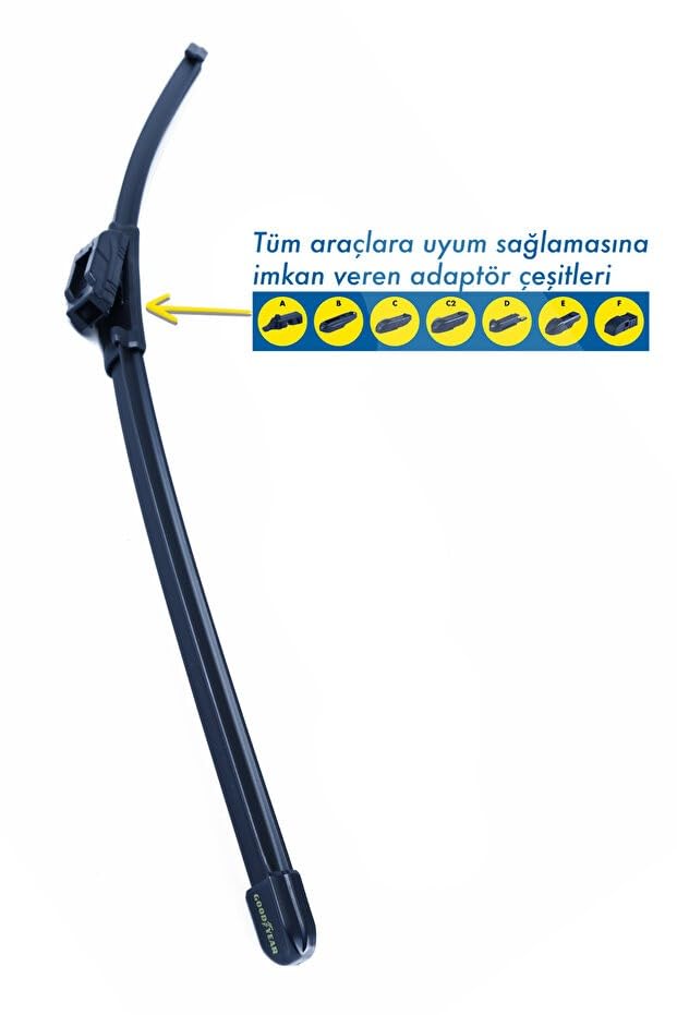 Goodyear Mercedes Sprinter Supermute Muz Silecek 2'li Set (2018-2022 Panel Van için) - 650 mm ve 600 mm Uzunluk