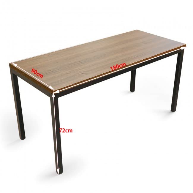 Amazon | テーブル パソコンデスク幅180cm×奥行90cm会議用テーブル pc