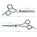 Haircut Scissors Professional, Thinning Teeth Shears Set, Professional Barber Hairdressing Texturizing Salon Razor Edge Scissor Stainless Steel Shears Sharp - 6.5 inch